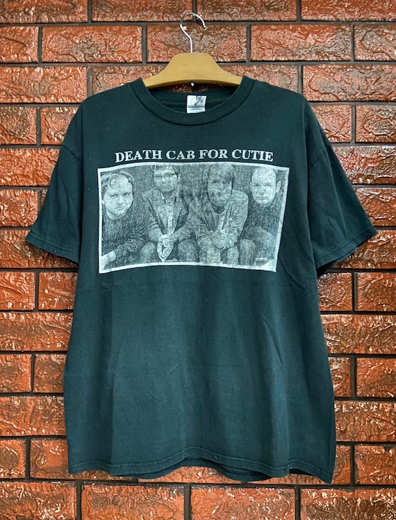 Death Cab For Cutie  Rock Band 2 T-Shirt Cotton Brand New