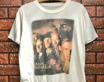 Vintage 90s the Man in the Iron Mask 1998 Action Romance Movie T 