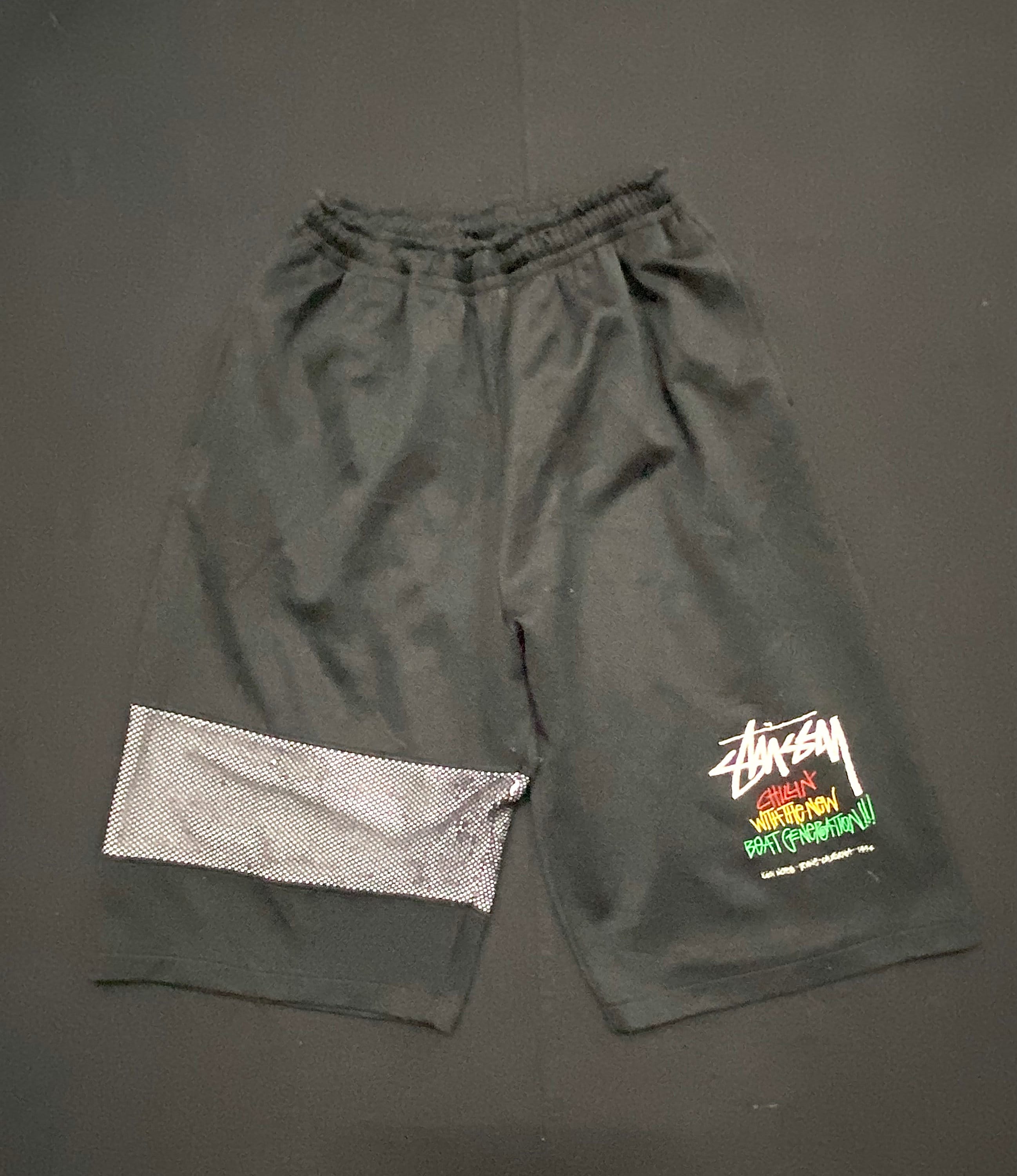 Vintage 90s Stussy Tribe Era 199 Baggy Short Pants / Shawn Stussy