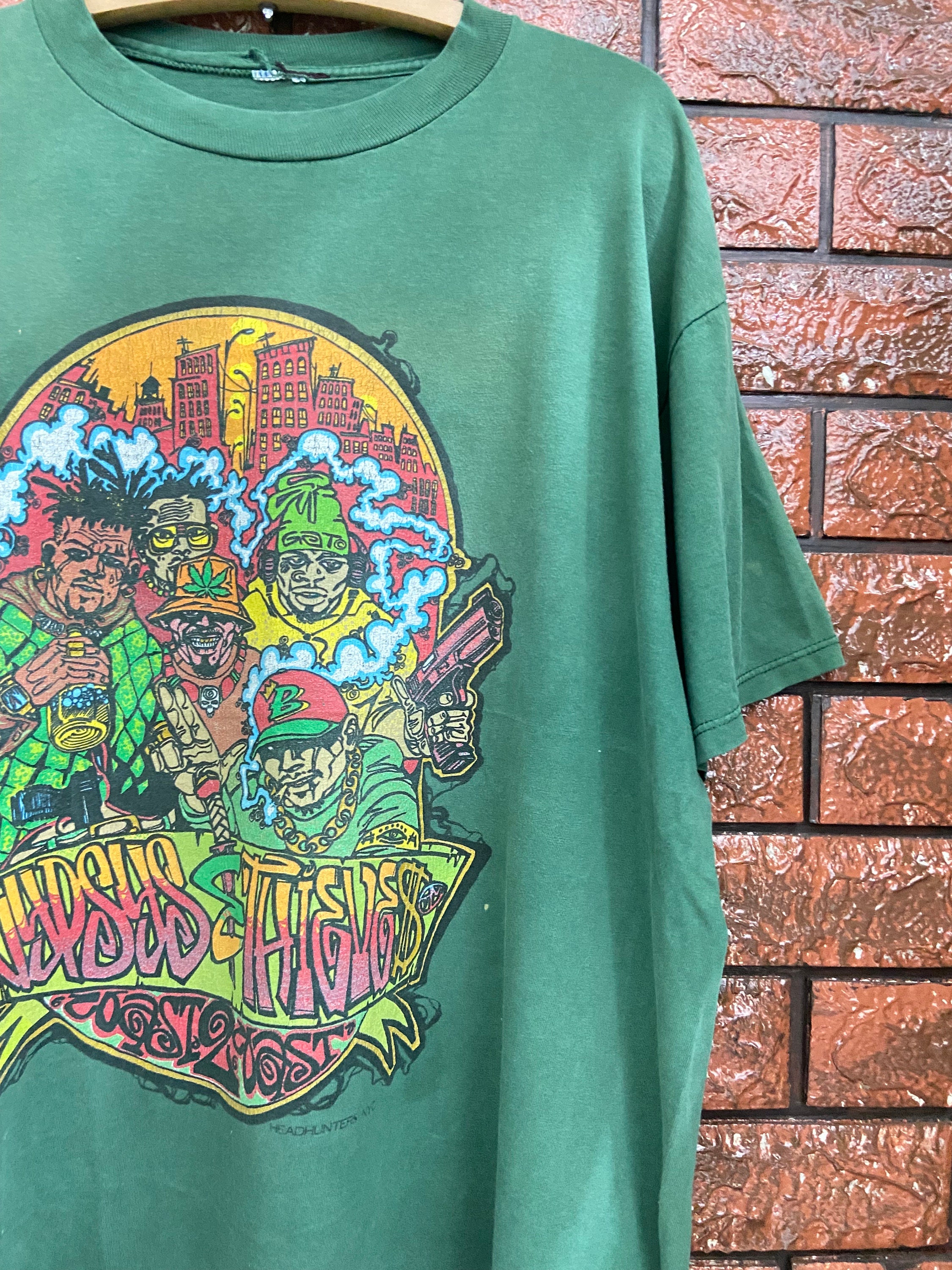 Vintage 90s Rare Gat Gypsys & Thieves Classics Streetwear 