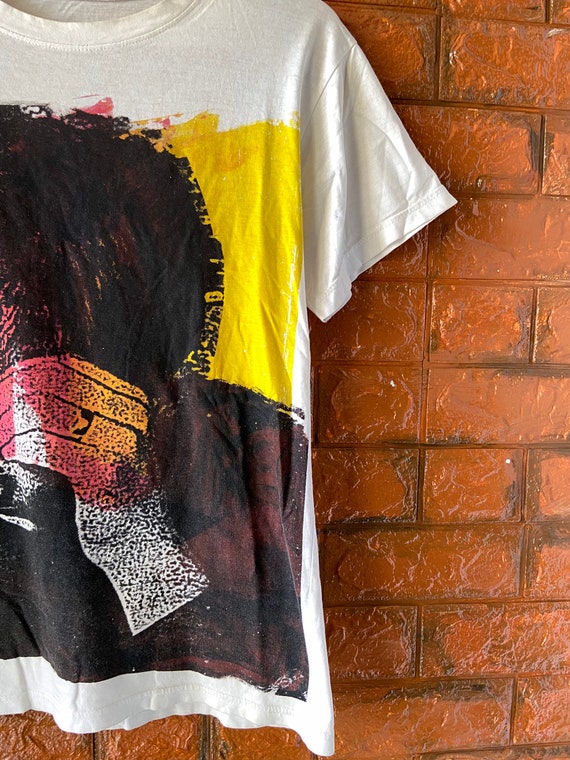 Vintage 90s Joy Division Hand Printed Punk T Shir… - image 4