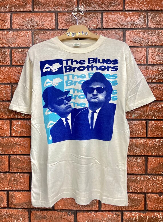 Vintage 80s the Blues Brothers 1988 Jazz Blues Musical Movie T 