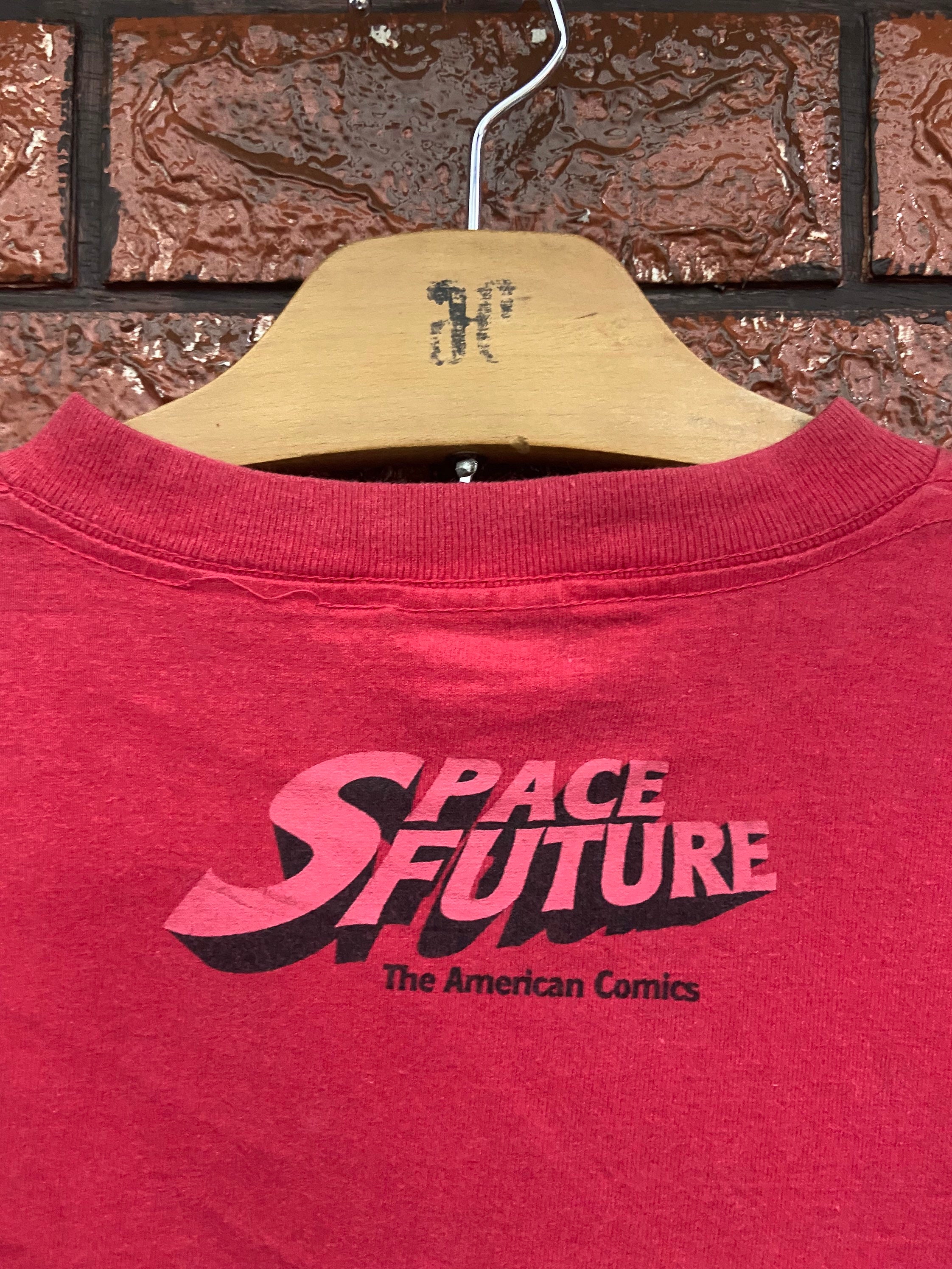 Vintage 90s Space Future American Scu Fi Comics T Shirt / Vintage