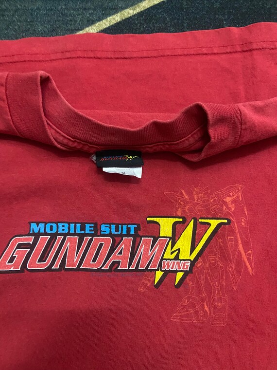 Vintage Mobile Suit Gundam Wing Anime Manga T Shirt / Japanese 