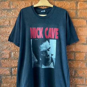 Stræbe Se insekter vold Vintage 90s Nick Cave & the Bad Seeds 1990 Tour Promo T Shirt - Etsy