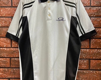 Vintage Y2K Early 2000s Oakley Center Logo Long Sleeve Tee Shirt 