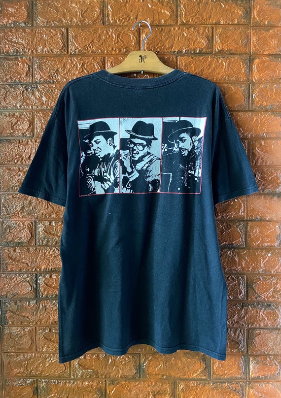 Vintage 00s Run DMC Hip Hop Group Promo Raptee T S