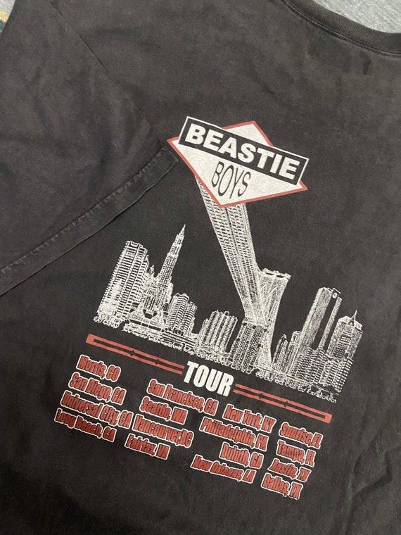 Vintage 90s Beastie Boys US Tour Hip Hop Raptee T Shirt / Def ...