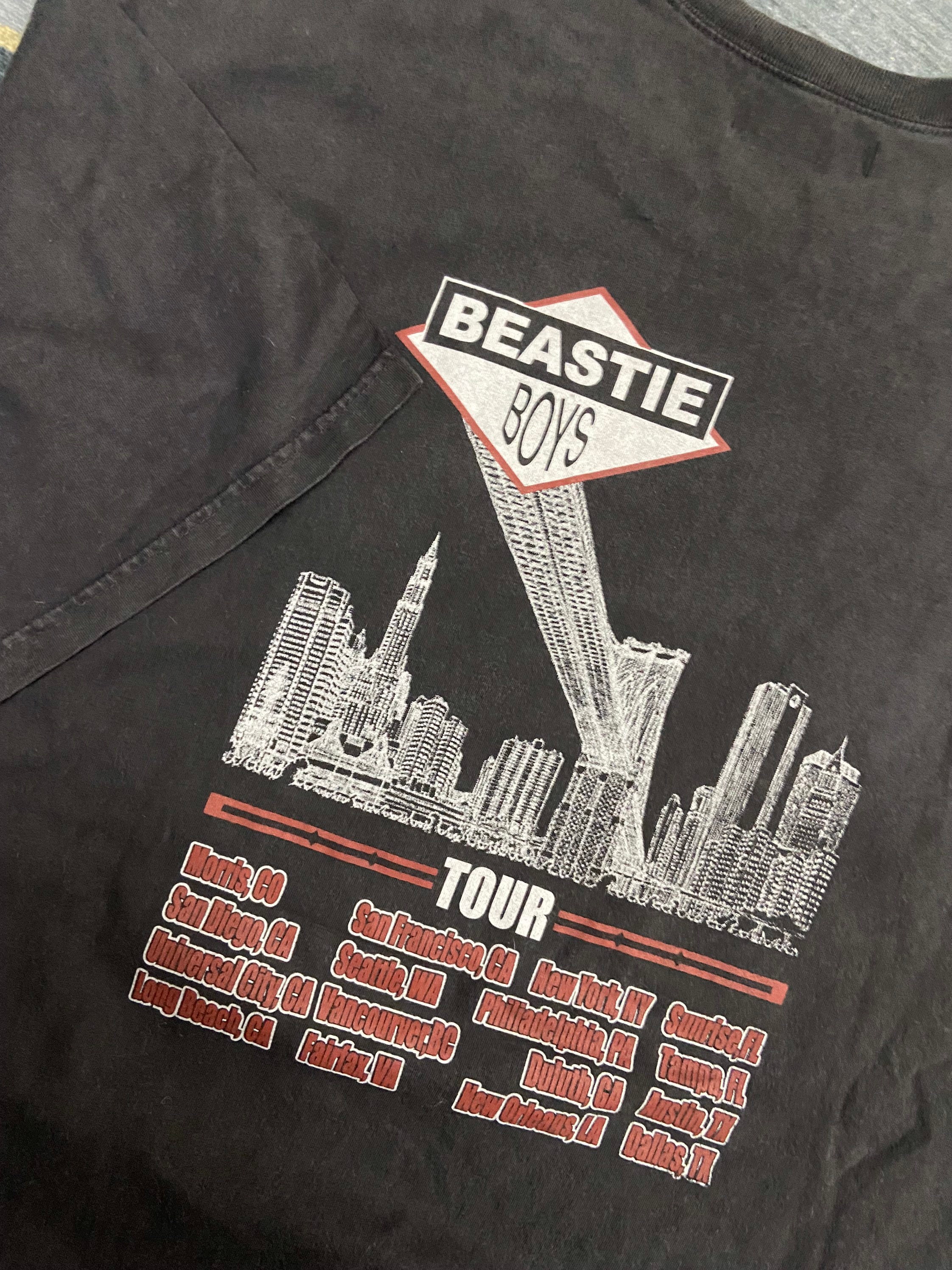 Vintage 90s Beastie Boys US Tour Hip Hop Raptee T Shirt / Def Jam 