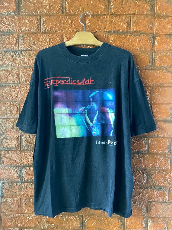 Vintage 90s Deep Purple purpendicular 1996 Tour Promo T Shirt