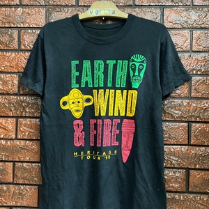 Earth wind fire vintage t shirt - Etsy 日本