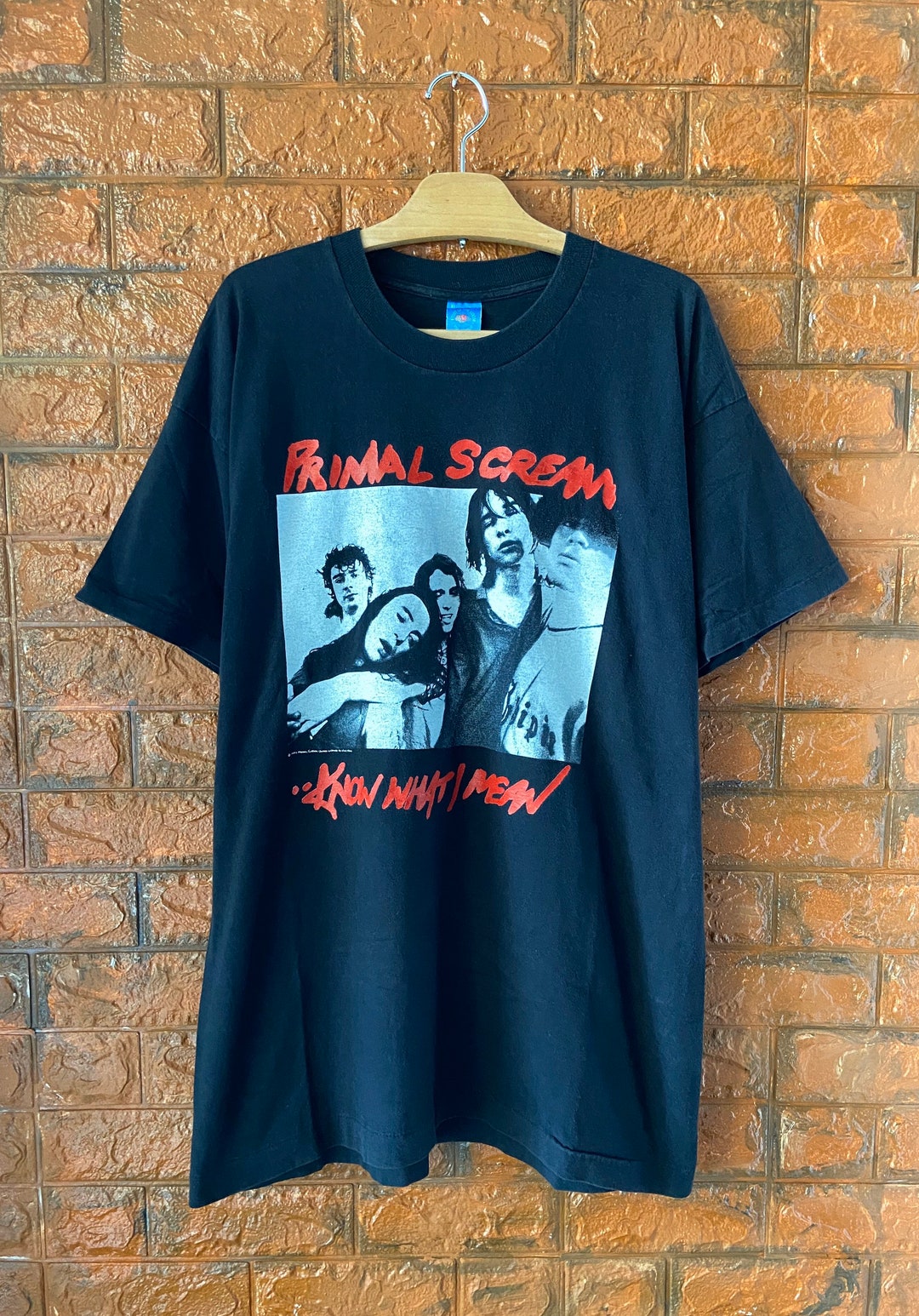 Vintage 90s Primal Scream know What I Mean Album Promo T - Etsy