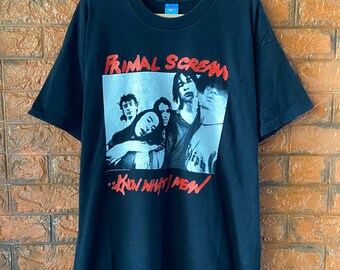 Vintage 90s Primal Scream “know What I Mean” Album Promo T Vintage 90s Primal Scream “know What I Mean” Album Promo T