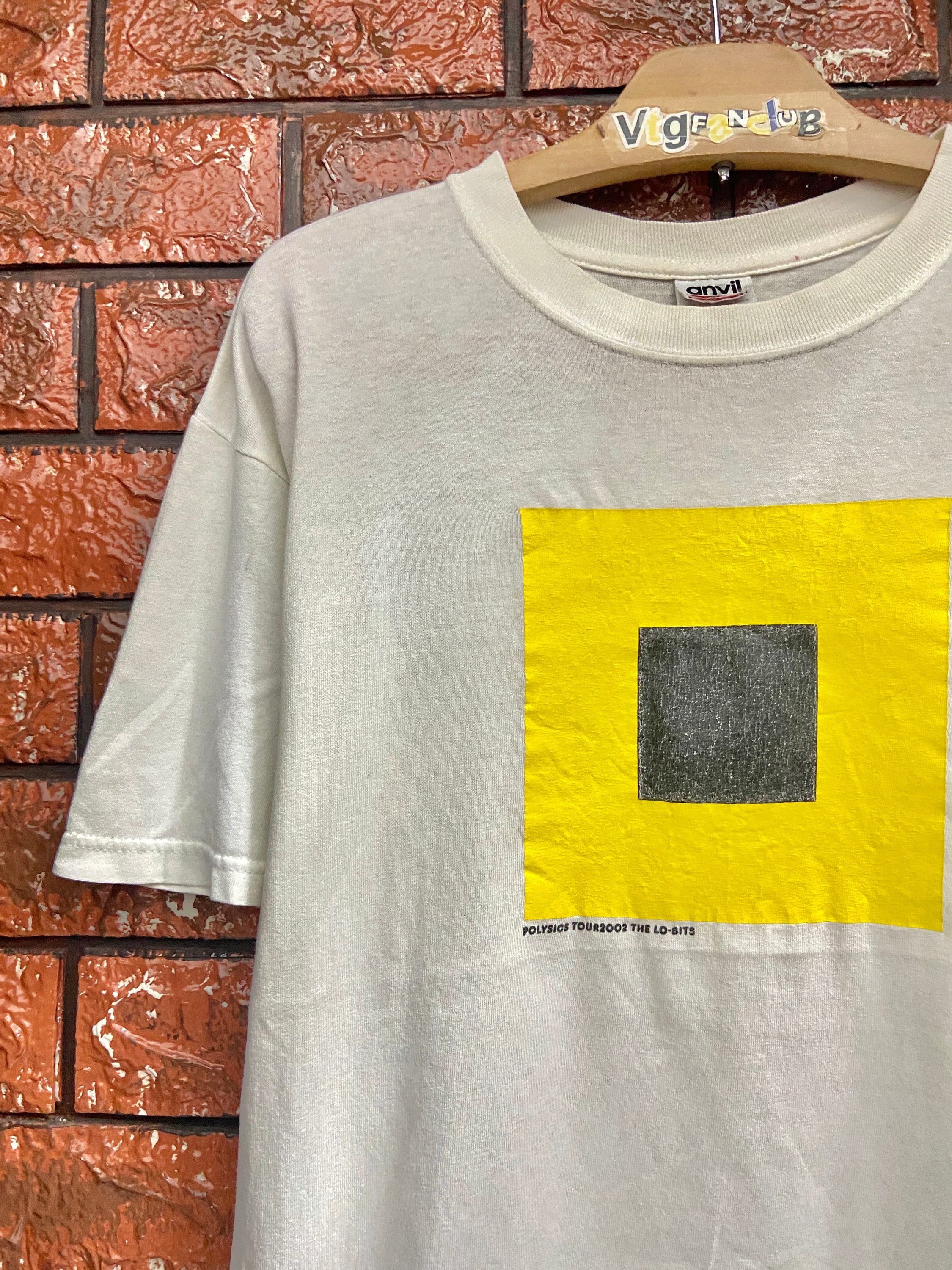 Vintage 00s Polysics Japanese Techno Synth Rock Band T Shirt