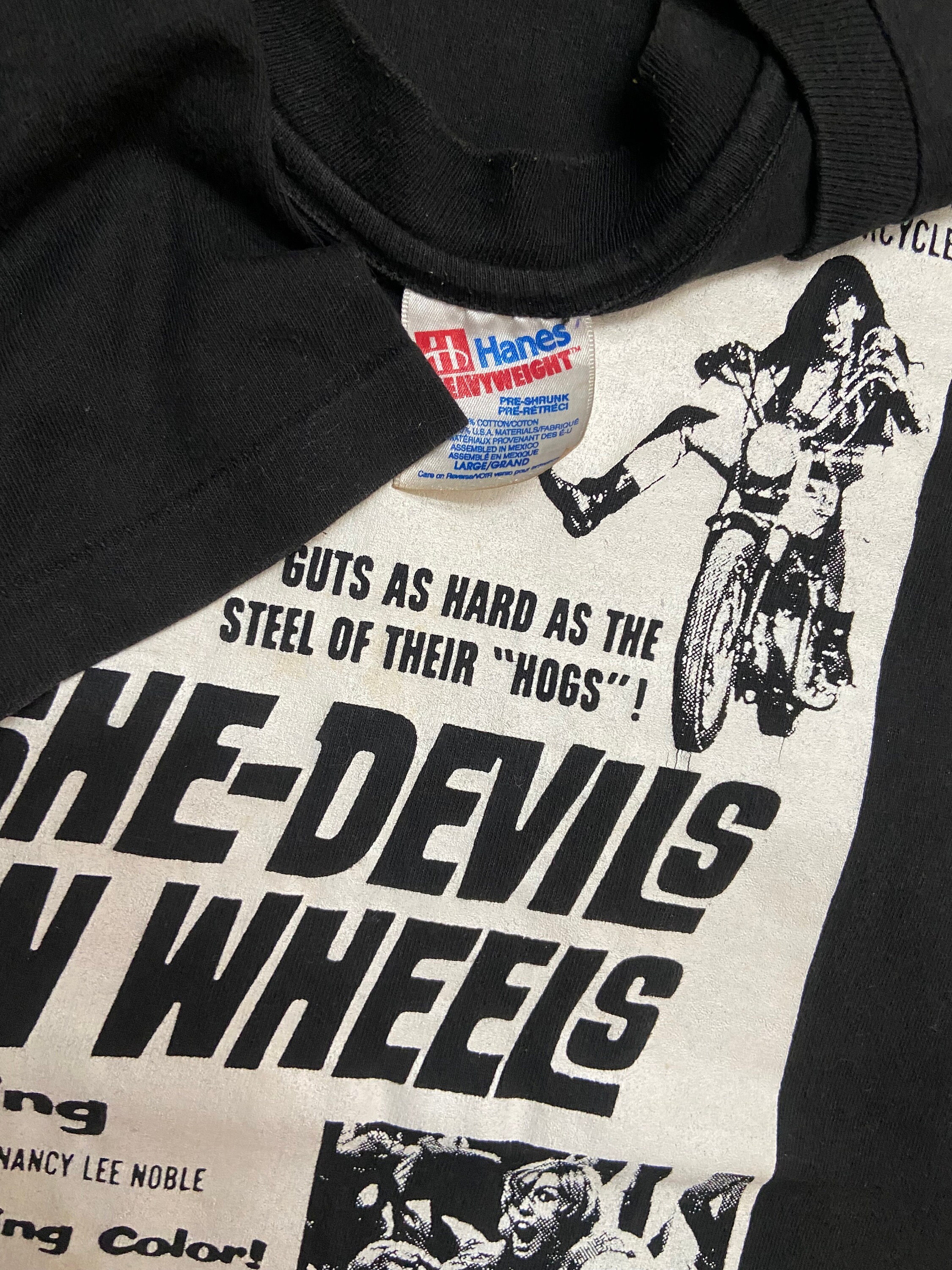 Vintage 90s She Devils on Wheel American Exploitation Biker Cult 