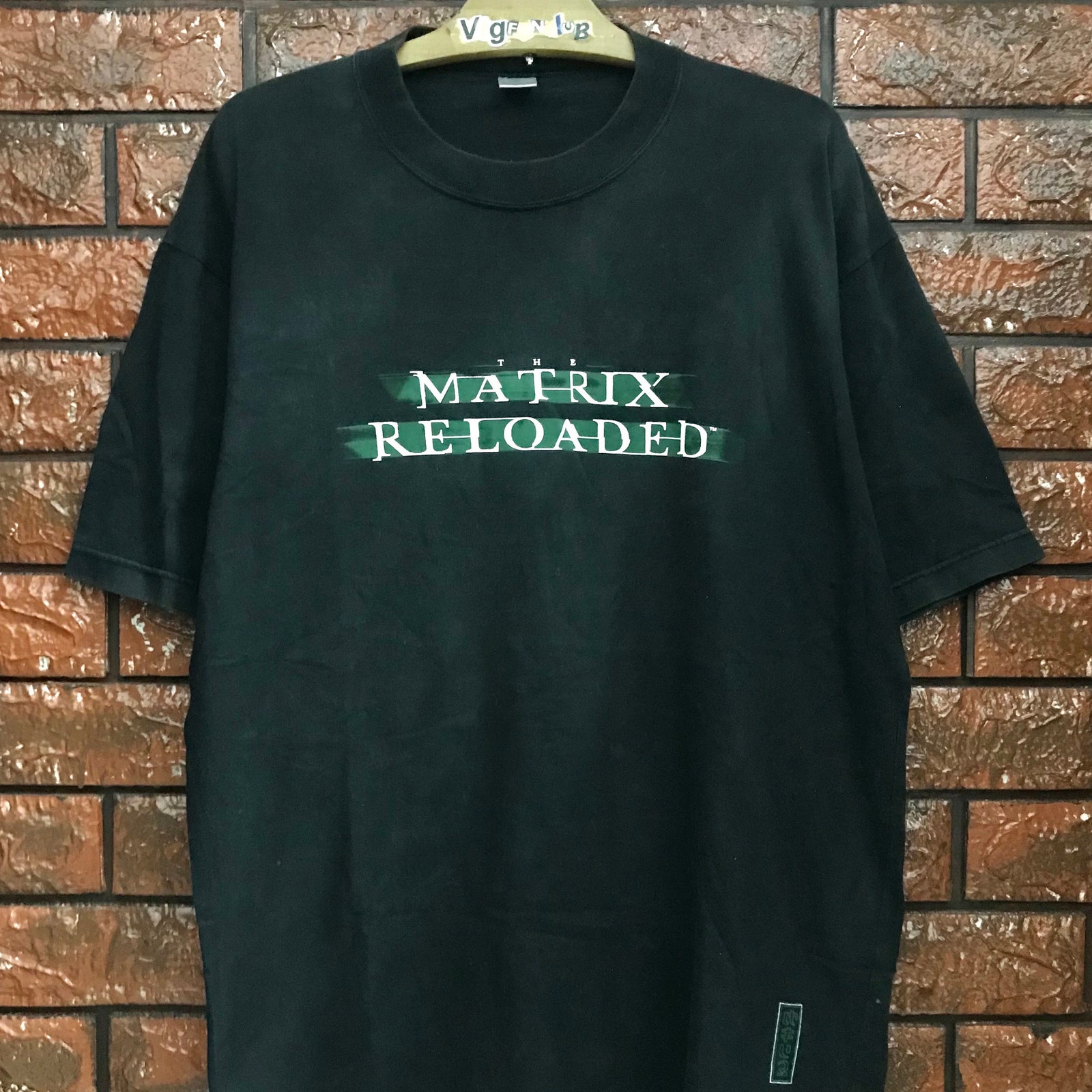Vintage 00s The Matrix Reloaded 2003 American Action Sci fi Movie T ...