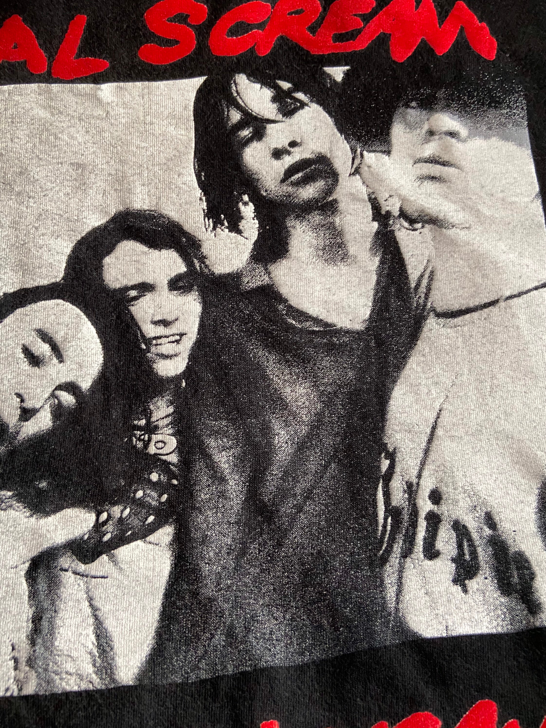 Vintage 90s Primal Scream “know What I Mean” Album Promo T Vintage 90s Primal Scream “know What I Mean” Album Promo T