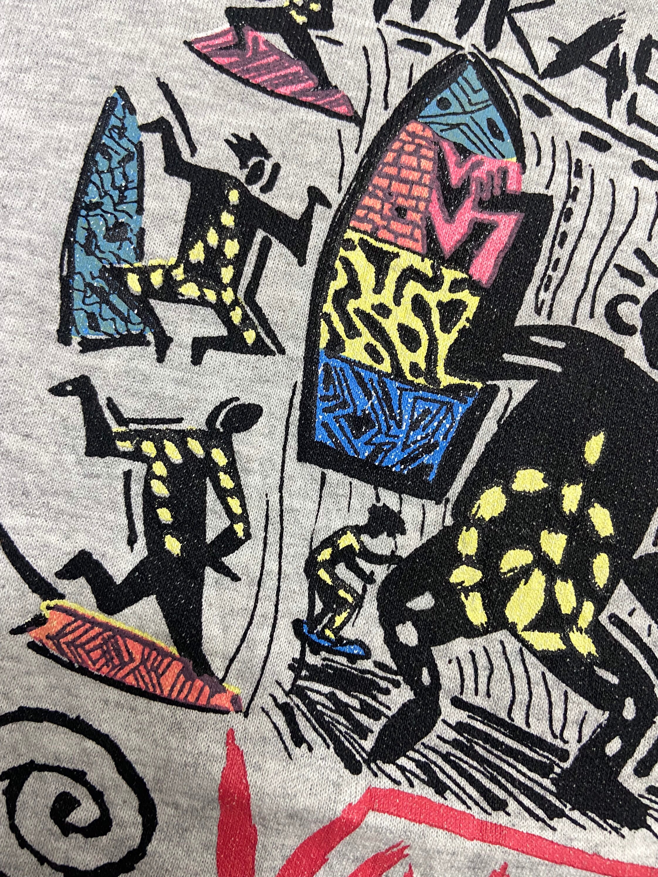 Vintage 80s Vans Native Skateboard Pullover T Shirt / Old Vintage 80s Vans Native Skateboard Pullover T Shirt / Old