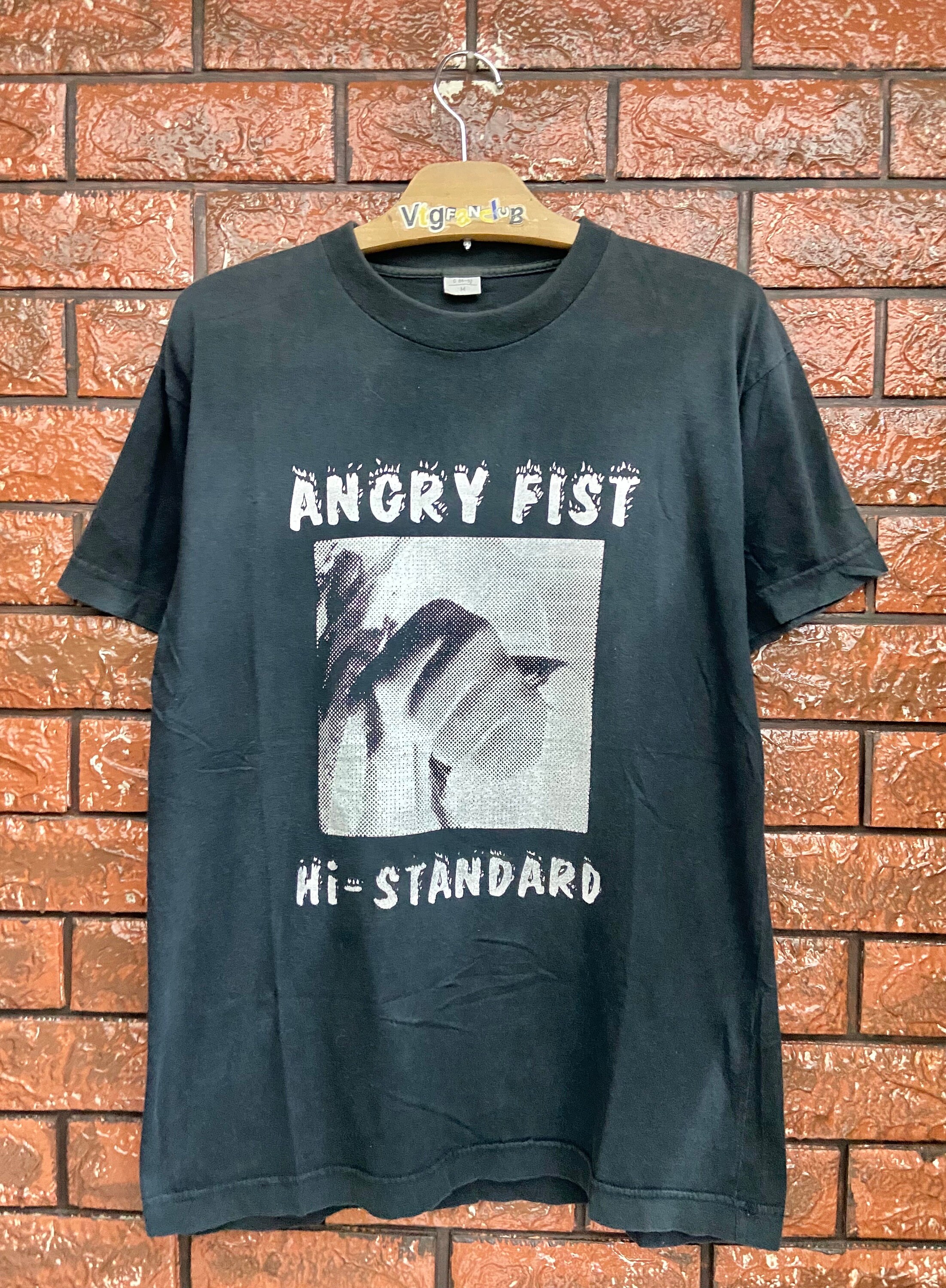 激安通販 Vintage 90s T Promo Tour Album 1997 Fist angry Standard Hi ミュージシャン