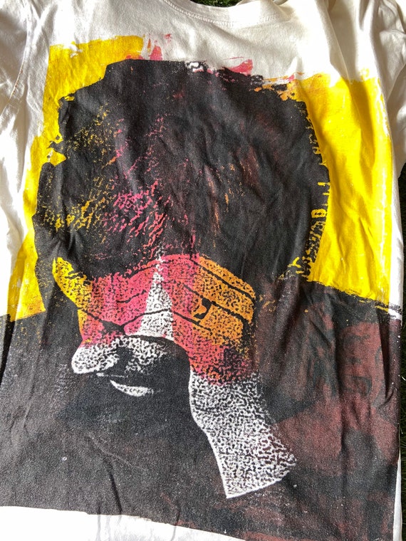 Vintage 90s Joy Division Hand Printed Punk T Shir… - image 8