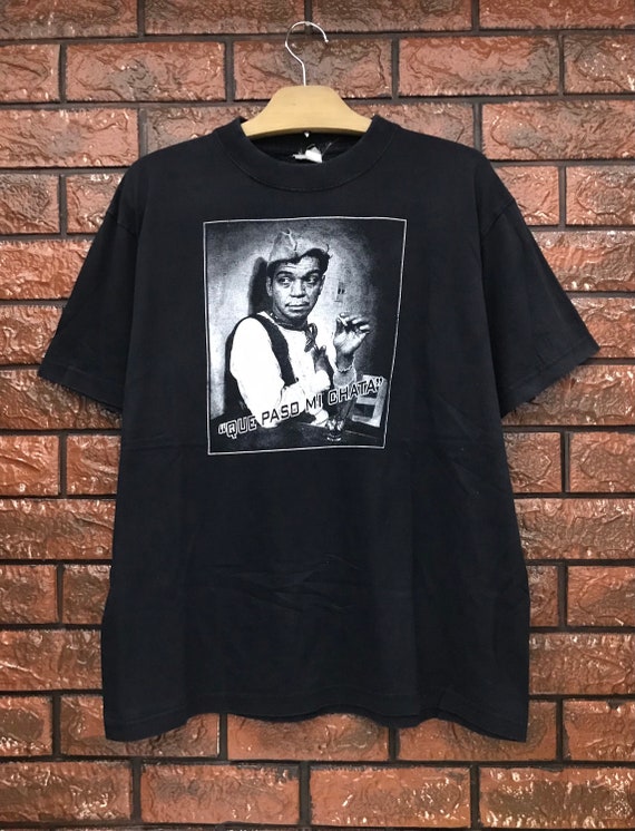 Vintage 90s El Chato Mexican Charlie Chaplin Comedy Actor Photo T Shirt Vintage Photo T Shirt Made in Usa Size L Etsy Ireland