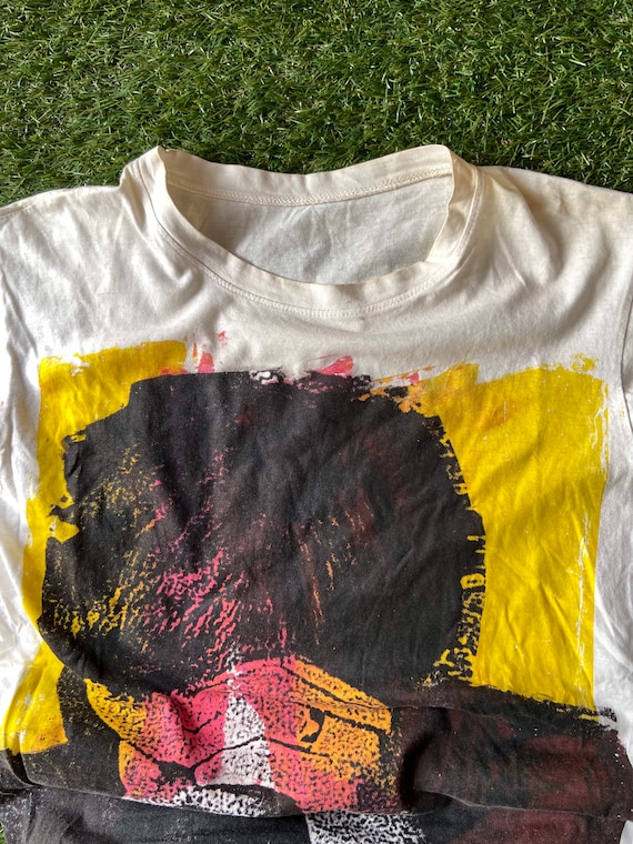 Vintage 90s Joy Division Hand Printed Punk T Shir… - image 5