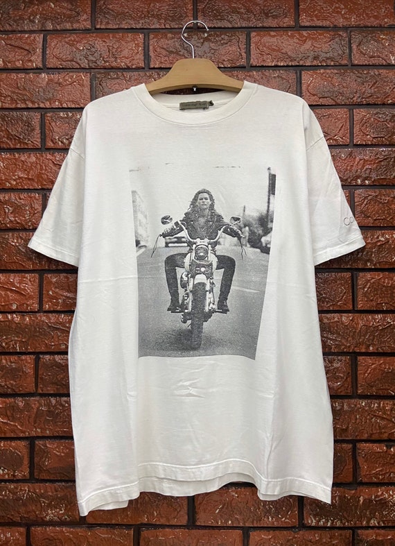 90s Calvin Klein フォトTシャツ L Bruce Weberメンズ