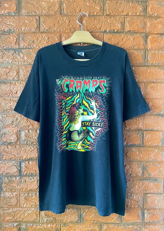 Vintage 90s The Cramps "Stay Sick" 1990 Album Prom