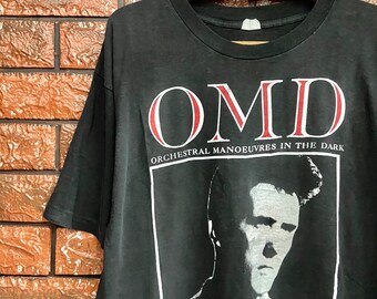 Vintage 90s Orchestral Manoeuvres in the Dark 1991 Tour T Vintage 90s Orchestral Manoeuvres in the Dark 1991 Tour T