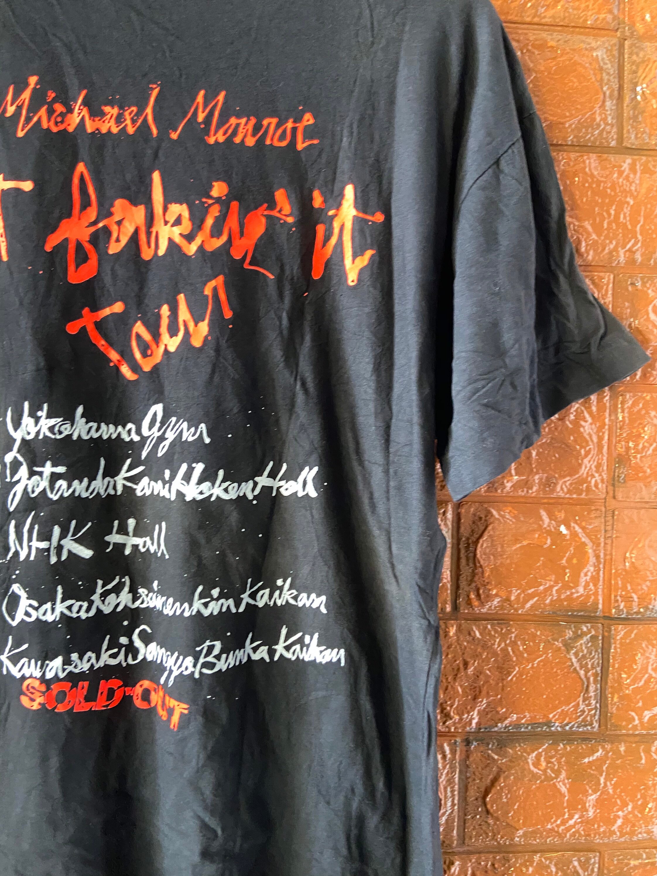 Vintage 90s Michael Monroe “hanoi Rocks” Frontman Band T Vintage 90s Michael Monroe “hanoi Rocks” Frontman Band T