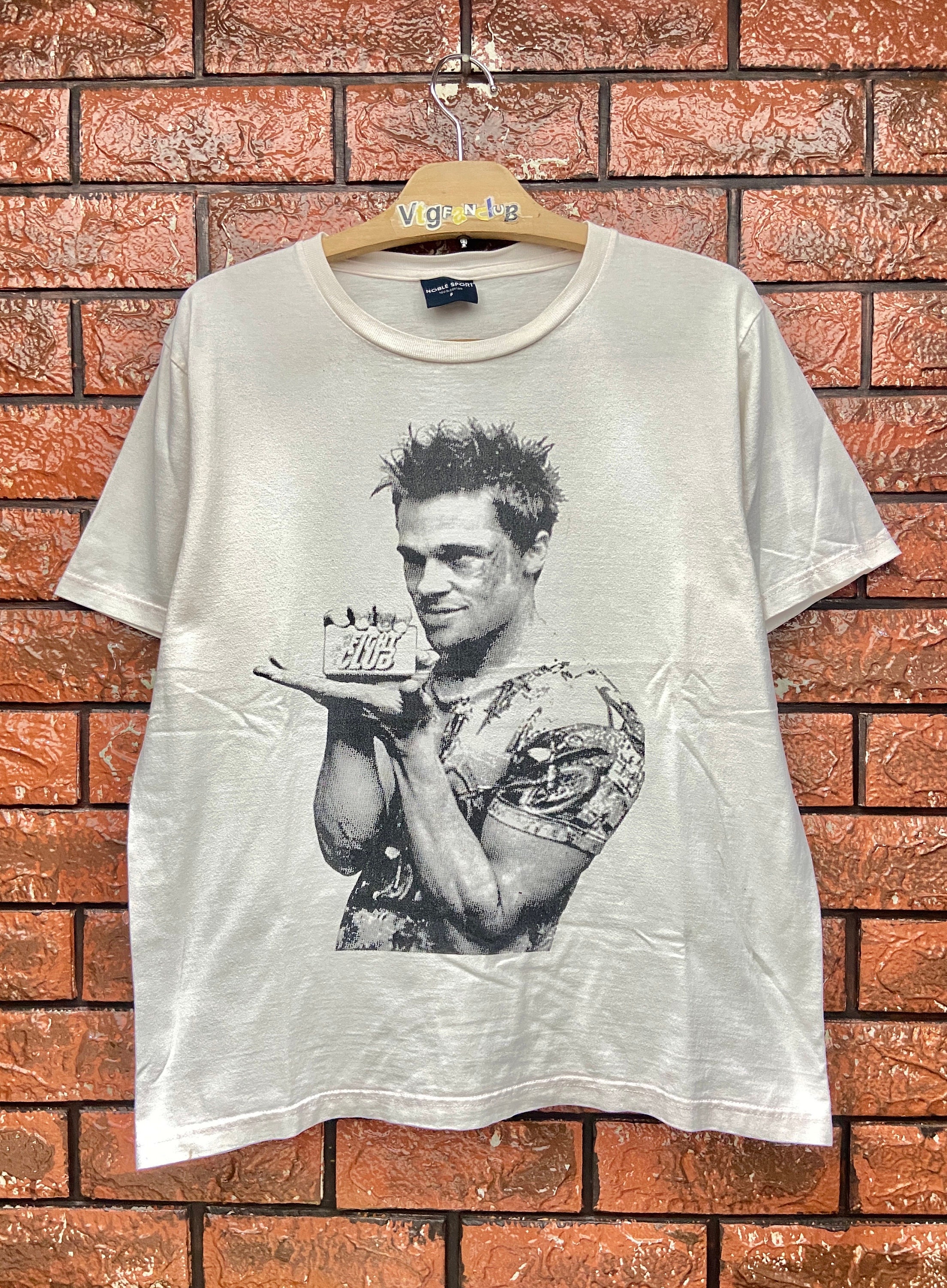 Vintage 00s Fight Club Brad Pitt Psychological Drama David Vintage 00s Fight Club Brad Pitt Psychological Drama David