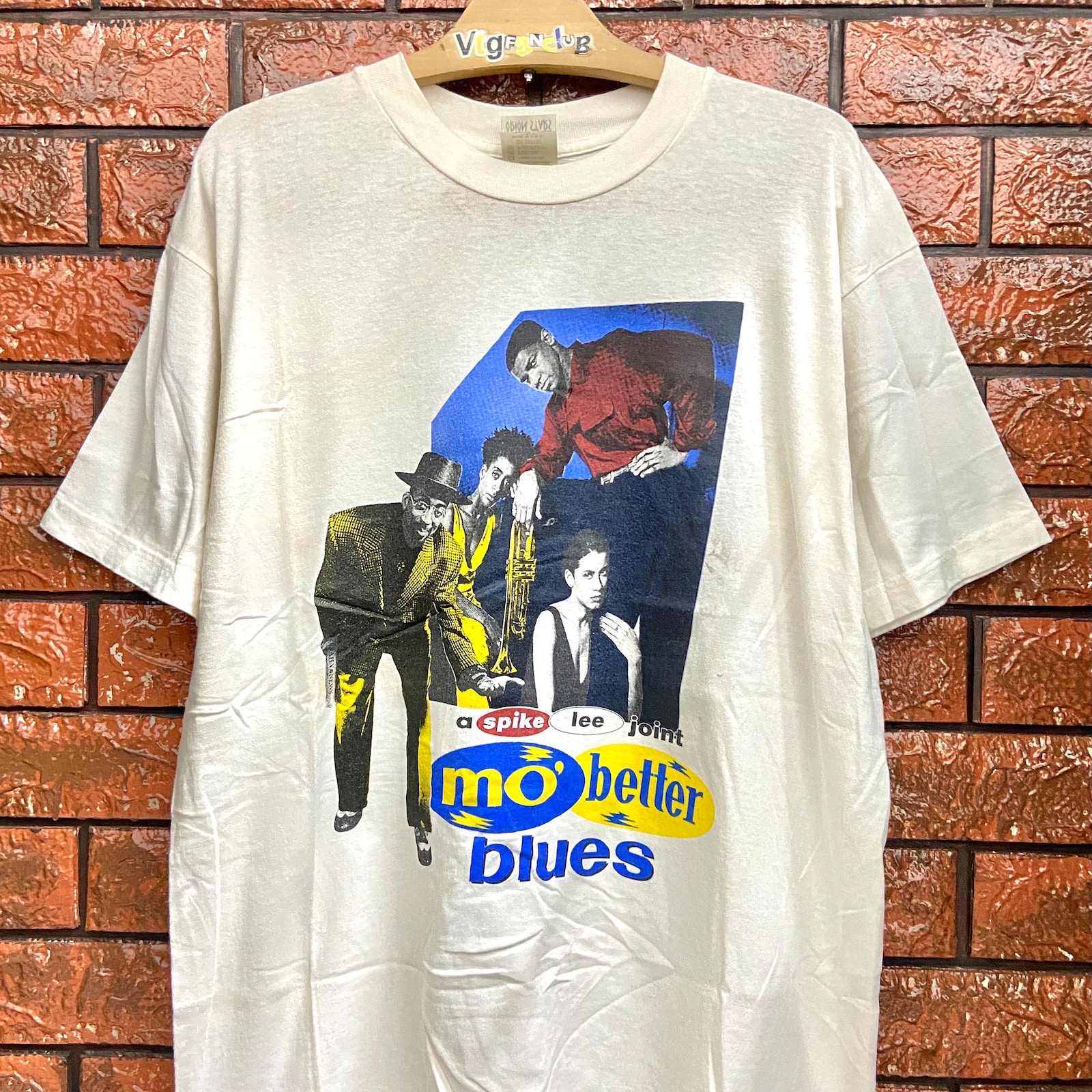 Vintage 90s Mo Better Blues 1990 Musical Jazz Comedy Movie Hip Hop T Shirt / Spi