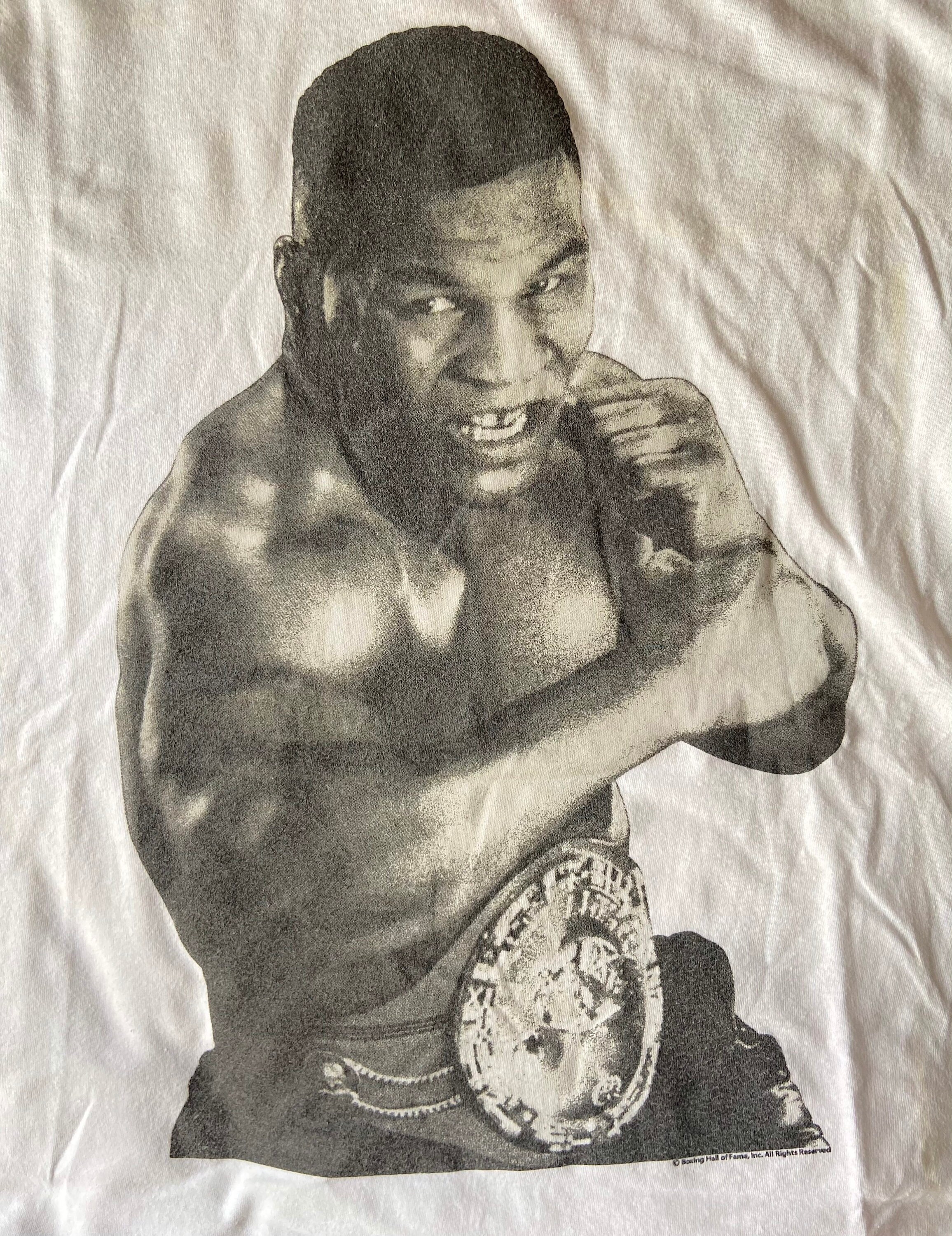 Vintage 90s Mike Tyson American Legendary Boxer Iron | Etsy
