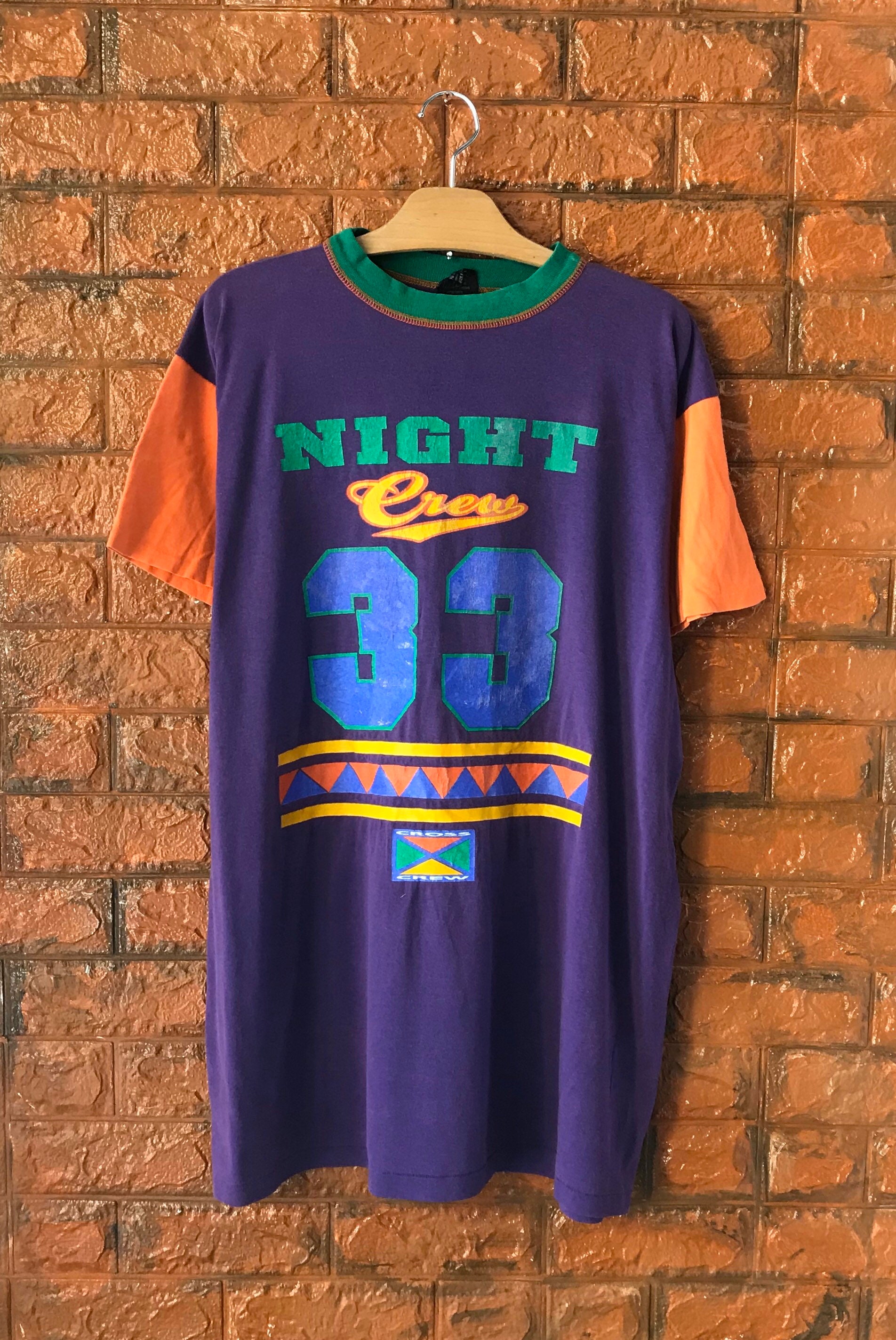 Vintage 90s Rave on Acid House Fashion Multicolor T Shirt Hip