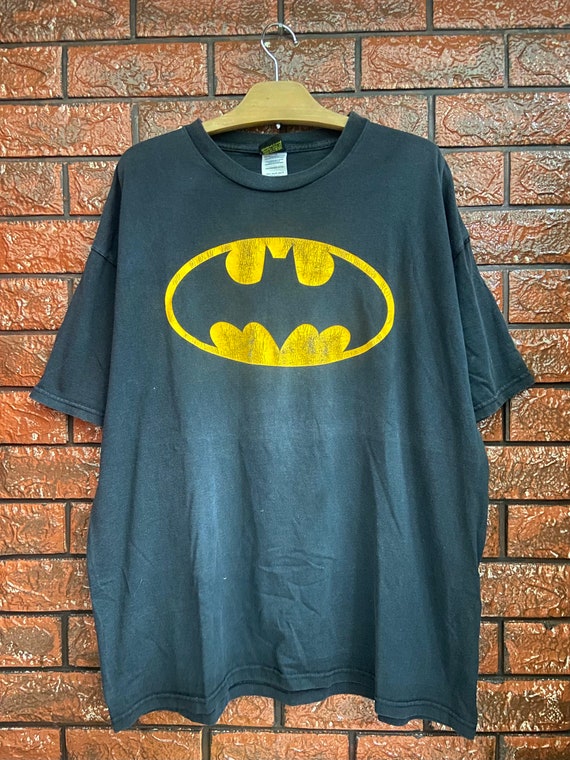 Vintage 90s Batman American Superhero Fantasy Basic Logo T - Etsy