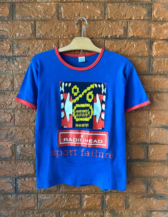 Vintage 90s Radiohead sport Failure T Shirt / Thom York / | Etsy