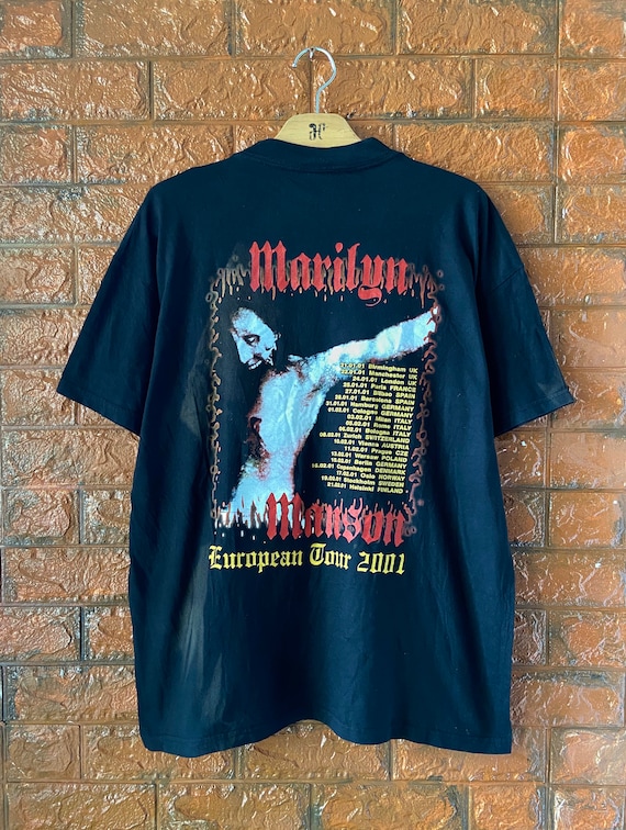 marilyn manson gun shirt