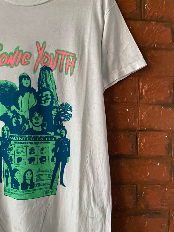 Vintage 90s Sonic Youth "Kool Thing" 1991 Promo T… - image 4