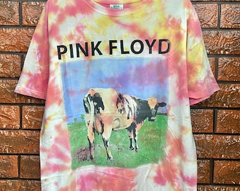 Vintage 90s Pink Floyd "Atom Heart Mother" 1970 Album Promo Tour T Shirt / Art rock /Psychedelic Rock / Vintage Rock Band T Shirt Size L