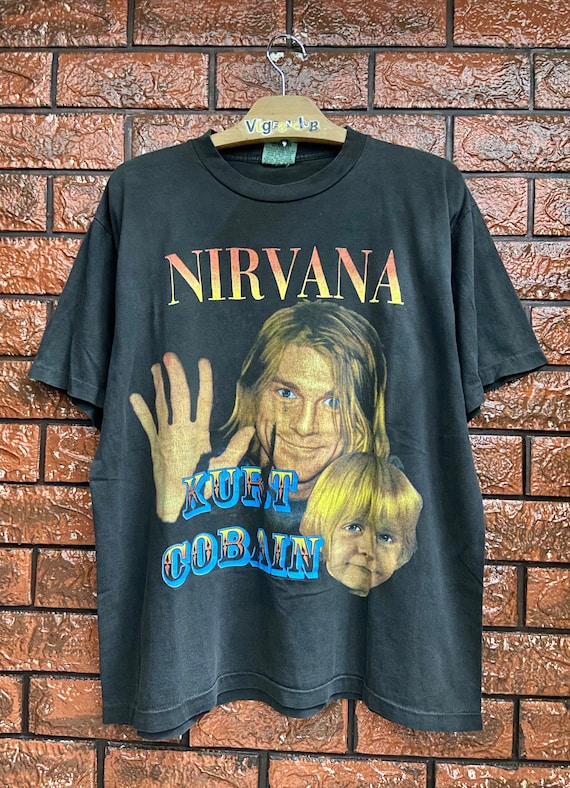 NIRVANA BAND PROMO ニルヴァーナバンド Tシャツ袖丈半袖