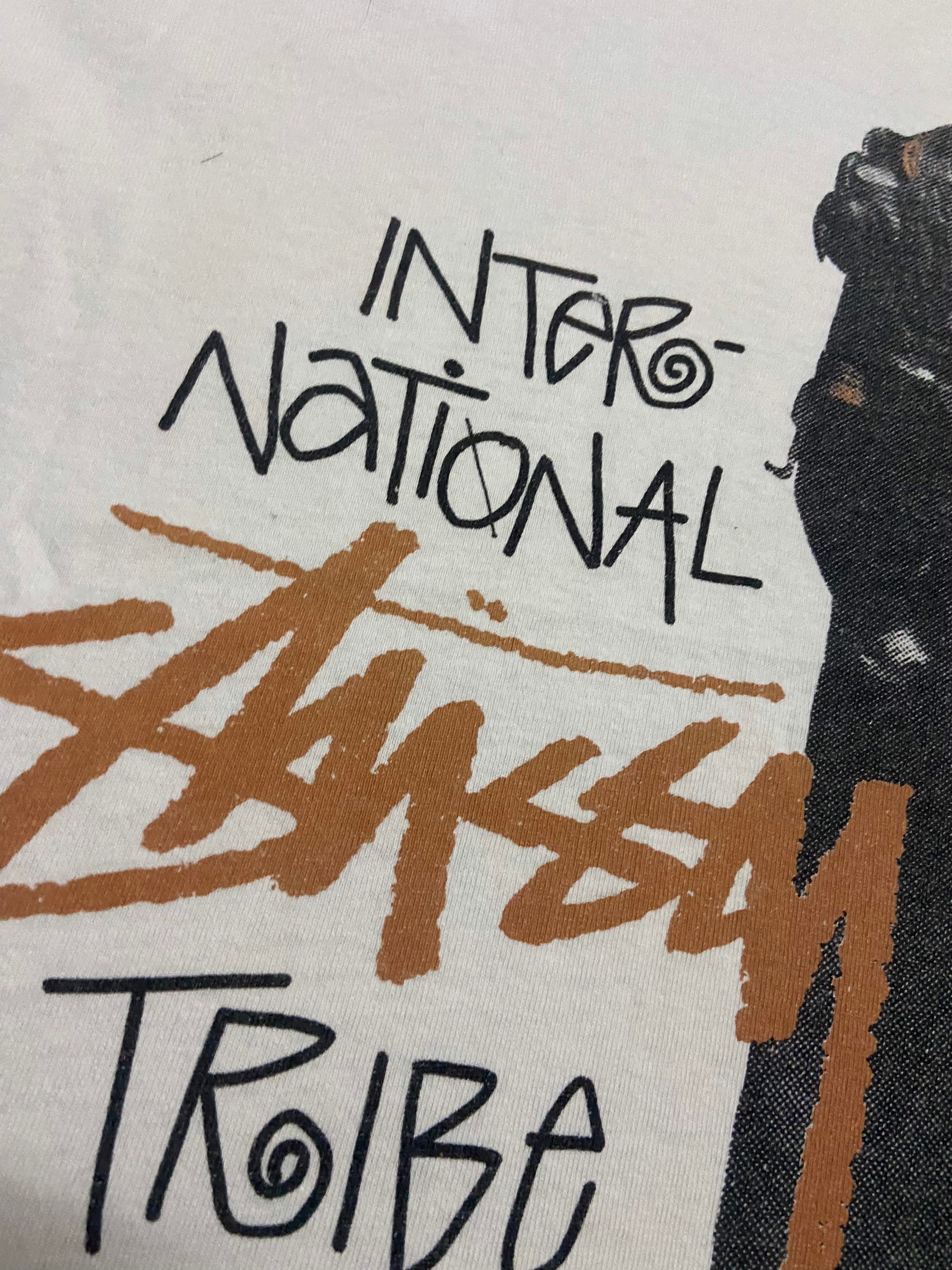 80s OG Stussy Photoprint International Stussy Tribe Era T 80s OG Stussy Photoprint International Stussy Tribe Era T