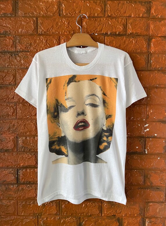 Vintage 80s Marilyn Monroe Pop Art Punk T Shirt /