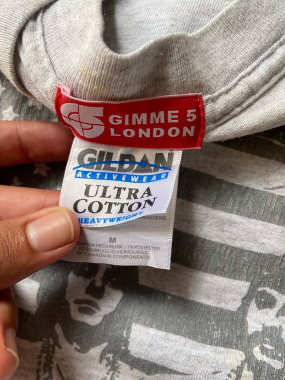Vintage 90s Gimme Five London Mc5 Photoprint T Etsy