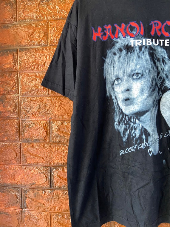 Vintage 90s Hanoi Rocks “Bloody Knuckles & Lipsti… - image 3