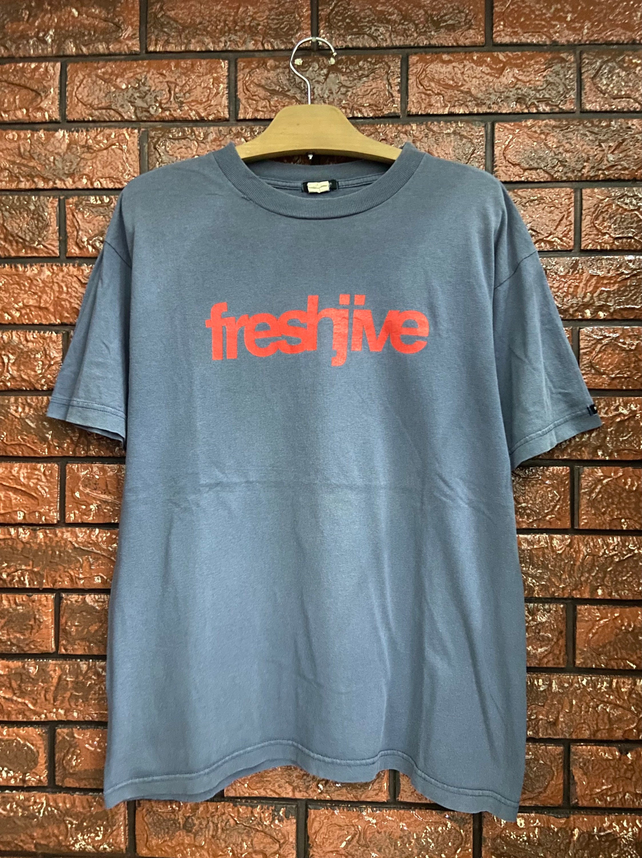 Vintage 90s Freshjive OG Spell Out T Shirt / Pervert / Drawls ...