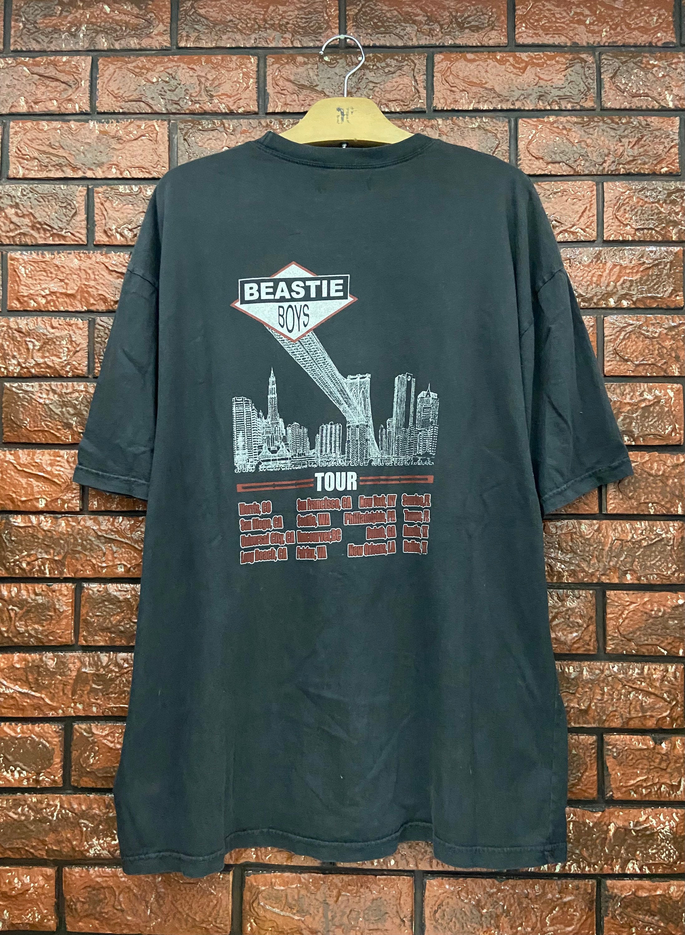 Vintage 90s Beastie Boys US Tour Hip Hop Raptee T Shirt ⁄ Def