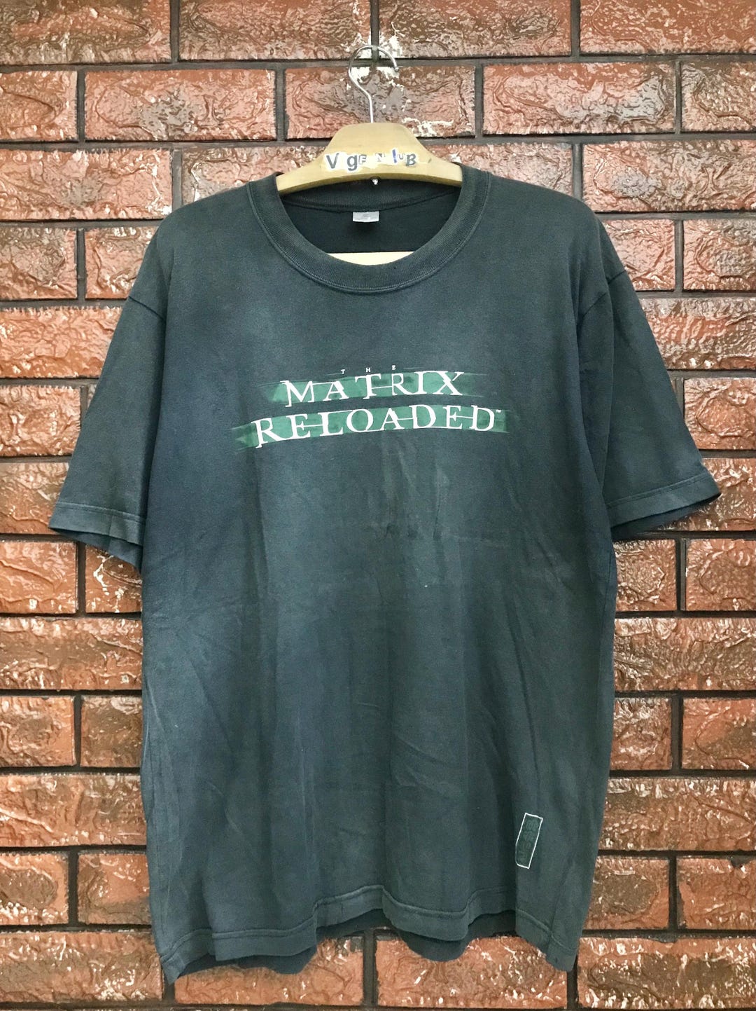 Vintage 00s the Matrix Reloaded 2003 American Action Sci Fi Movie T ...