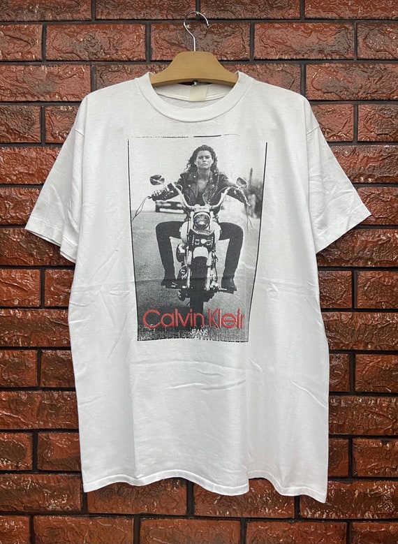 90s Calvin Klein フォトTシャツ L Bruce Weberメンズ