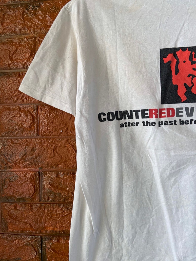 Vintage 90s Volcano Oulset Eric Cantona Streetwear Brand T Shirt Freshjive Fuct Pervert 90s Streetwear T Shirt Made In Usa Size M