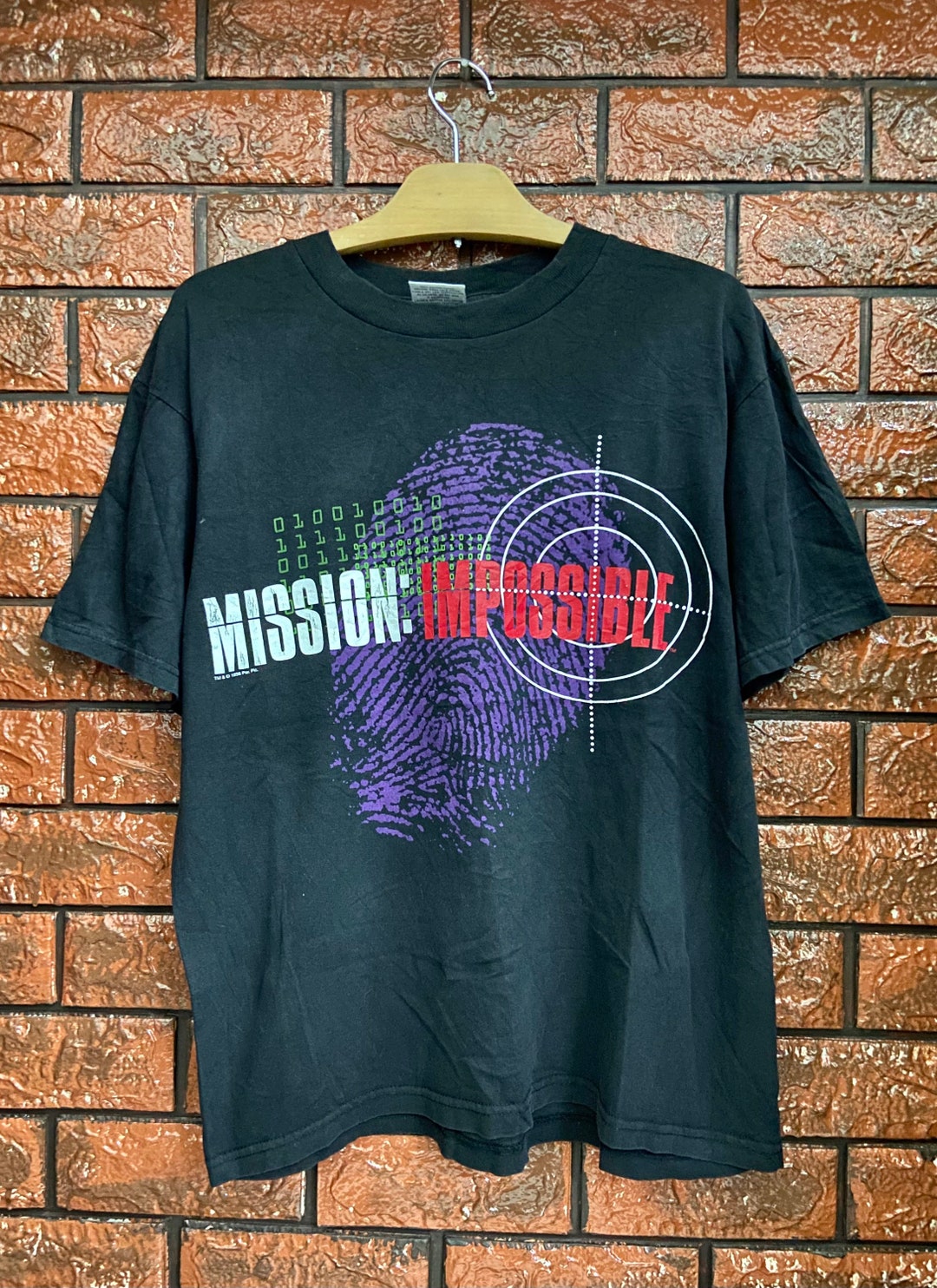 デッド XL 90s mission impossible Tシャツ ビンテージ